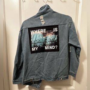 Where is my mind denim jacket